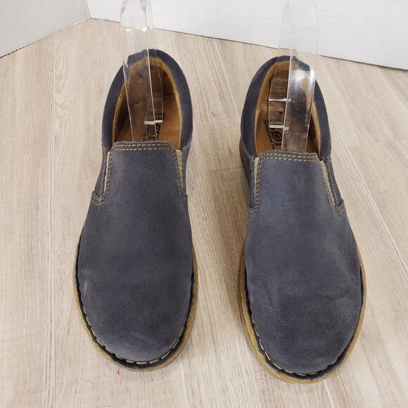 Born Bryson Distressed Leather Slip‑On Shoes Men’s Size 6 Comfort Casual Blue main image 5
